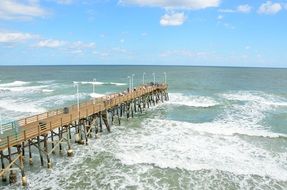 pier on the ocean in florida