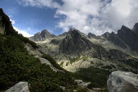 Slovakia Tatry cloud sky Landscape