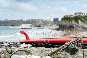 Newquay Cornwall England Seashore