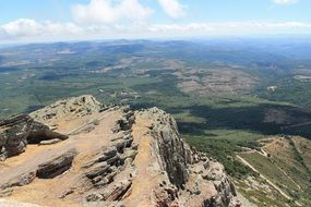 Beautiful Sierra Nevada is California Mountain Range in Spain