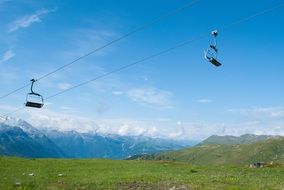 Sky view mountains landscape nature