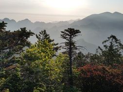 Seoraksan is the highest mountain in the Taebaek mountain range