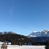 Alps snow France