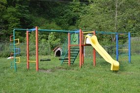 playground on green grass
