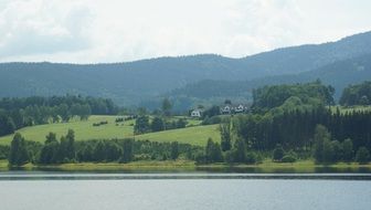 Nyrsko dam in the Czech Republic