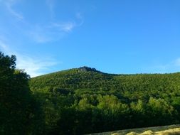 panorama of the highlands in the Swabian Alb