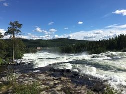 Waterfall Sweden