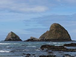 scenery of the rocky Oregon coast