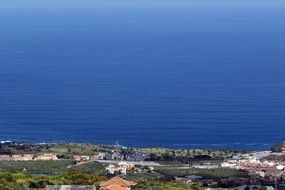 The Atlantic Ocean at Tenerife island coastline, spain