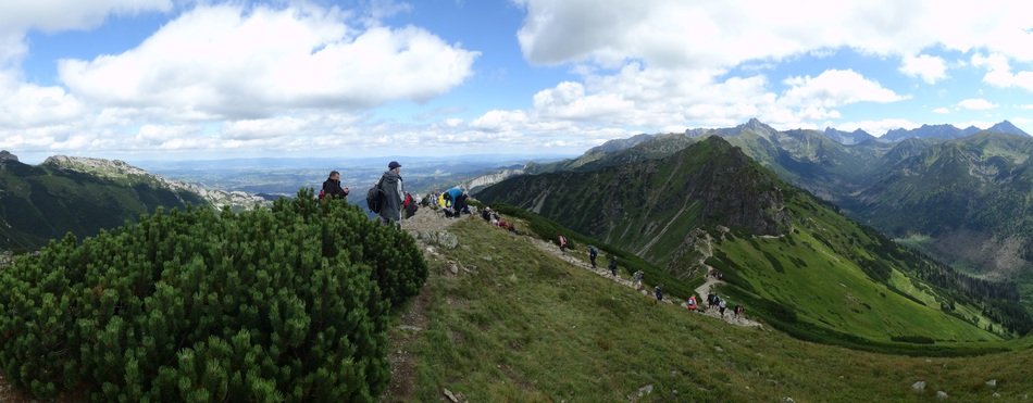 people in high Tatras