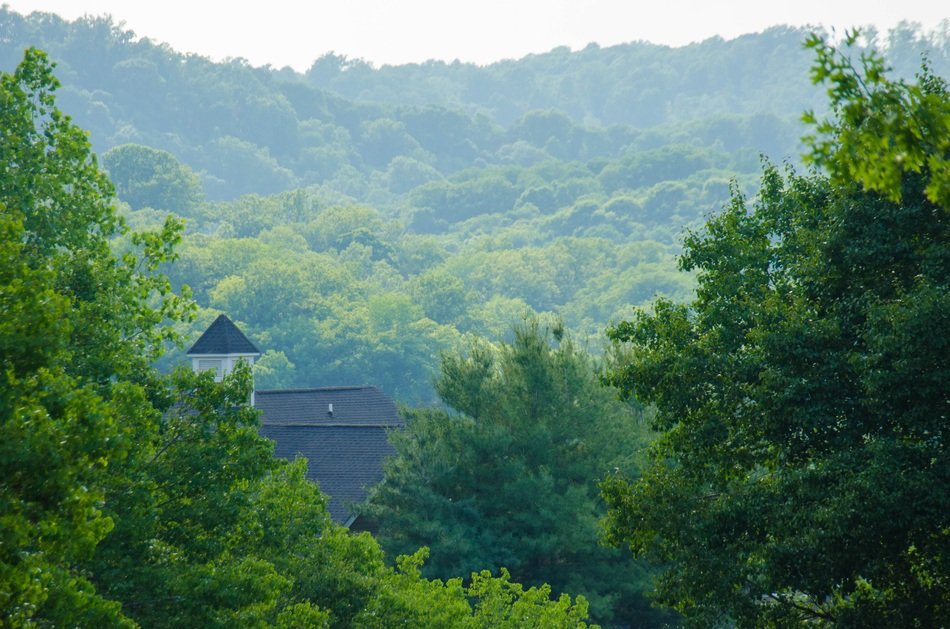 Landscape with the park in Nashville