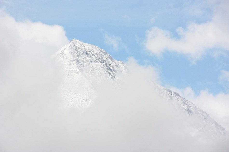 Landscape Picture of the clouds are reaching the clouds