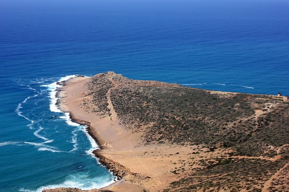 panorama of the cape in tunisia on a sunny day