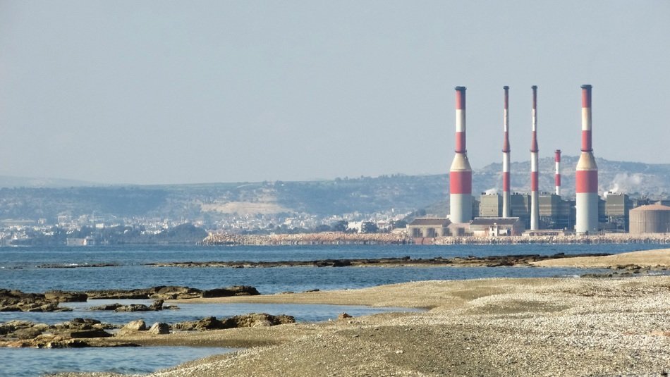 Dhekelia Power Station in Cyprus