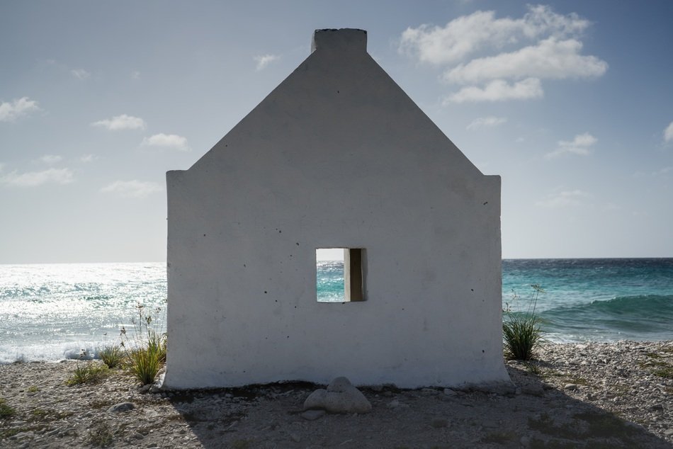 white building on the sunny coast