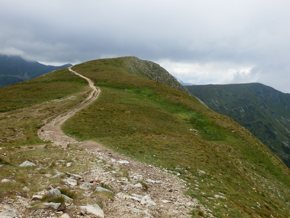 path to the top of the Tatra Mountains, Slovakia