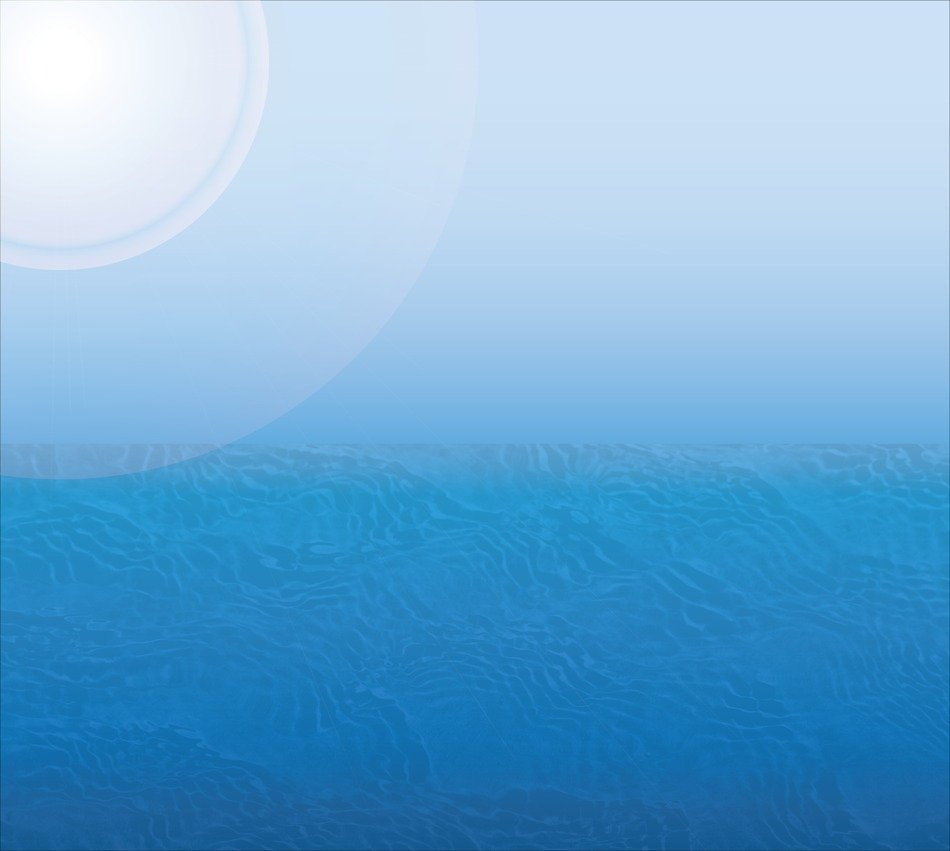 Ocean Sky drawing