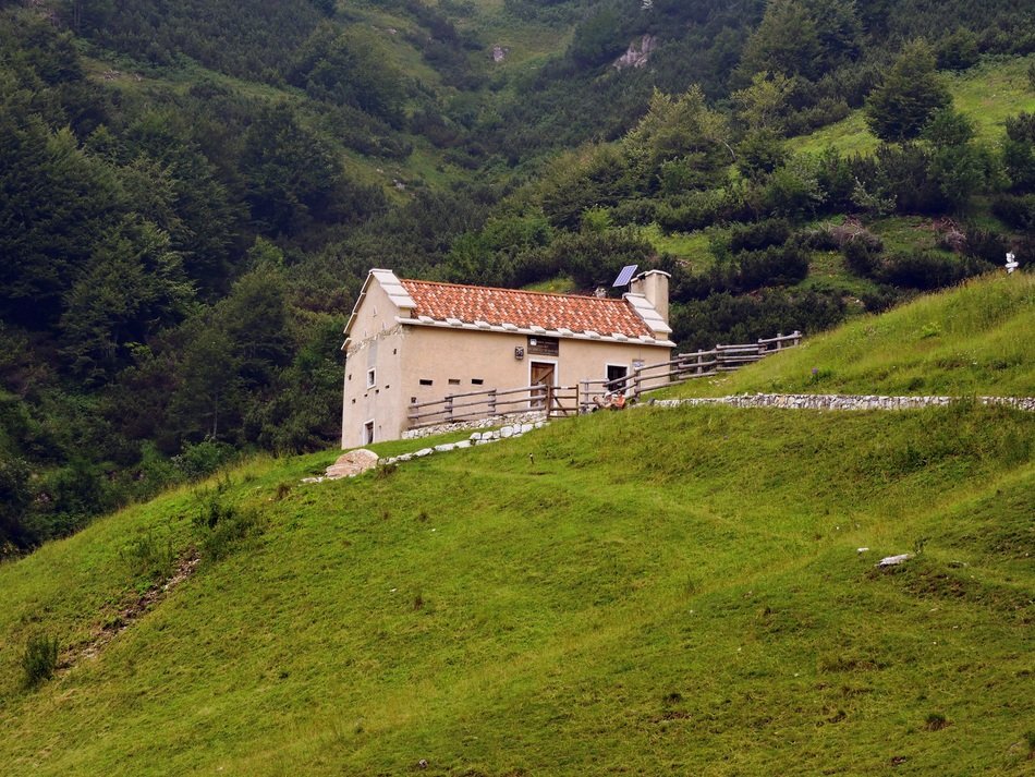 Landscape of mountain in Veneto