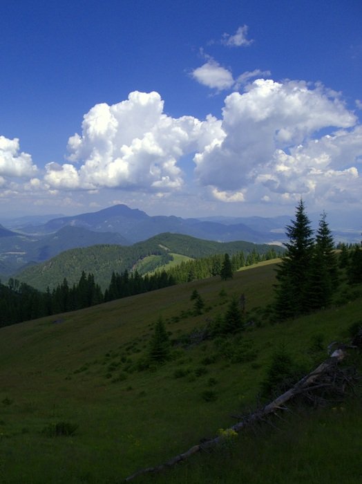 Beautiful mountains in Slovakia
