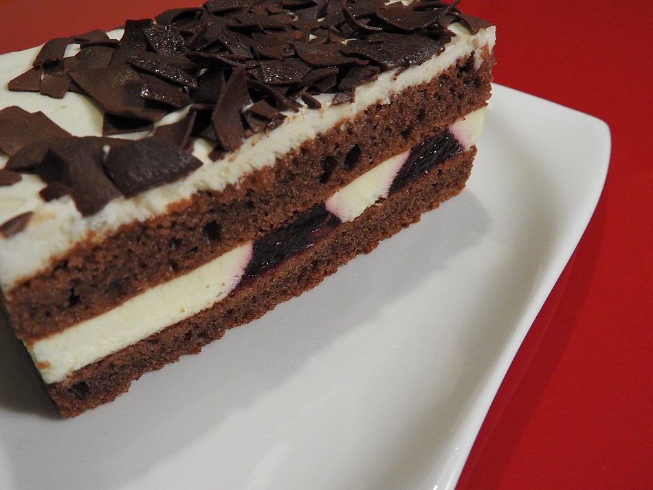 sweet black forest cake