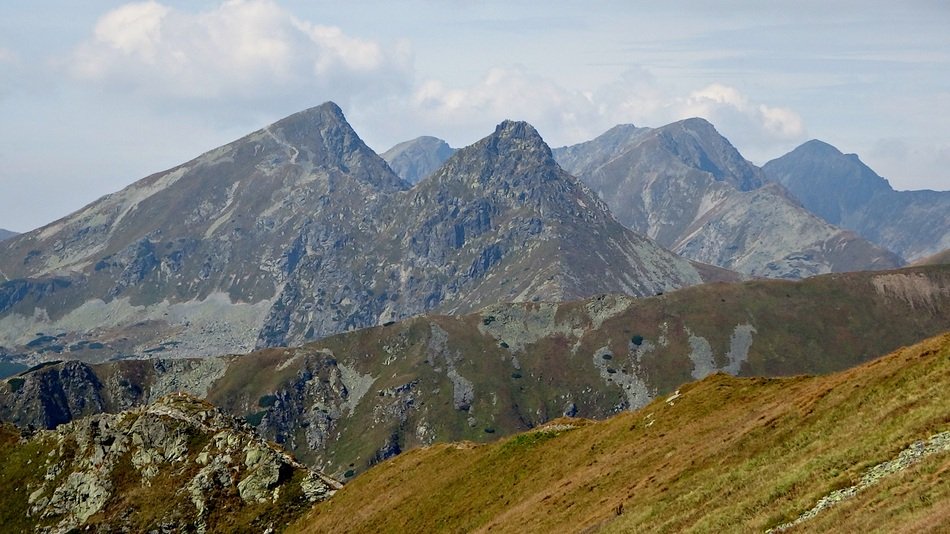 landscape photo of Tatra peaks in Slovakia