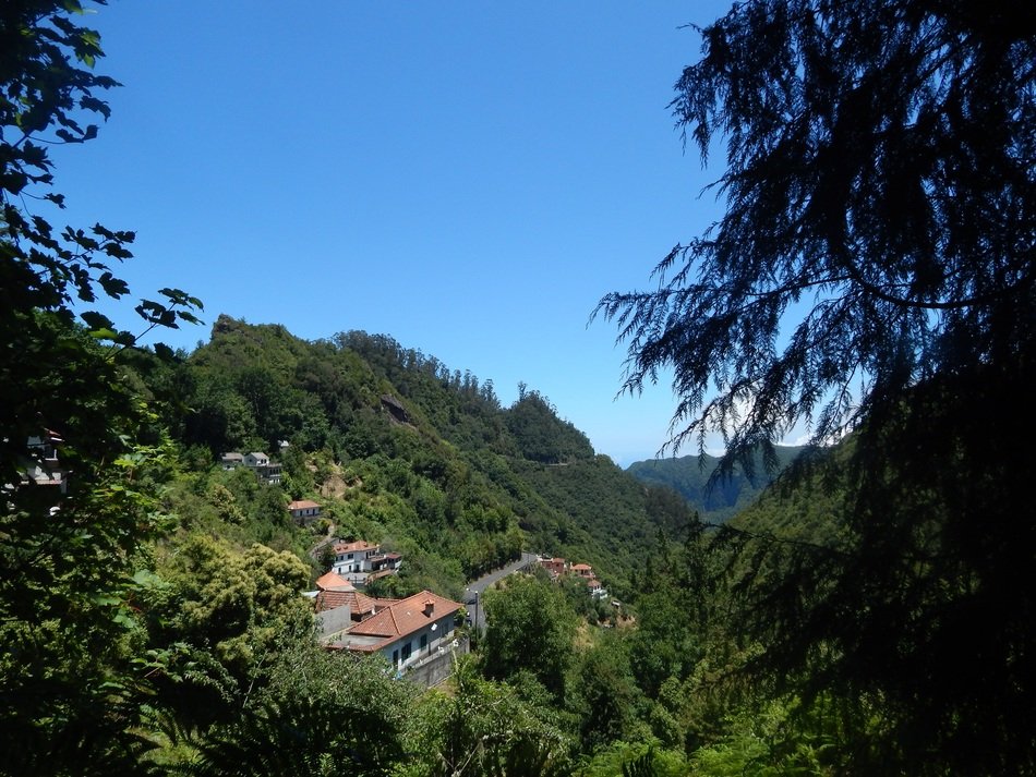 beautiful mountain village