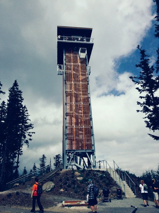 lookout tower in southern bohemia