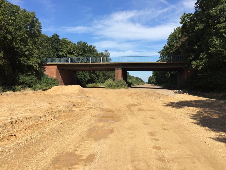Highway in Hambach