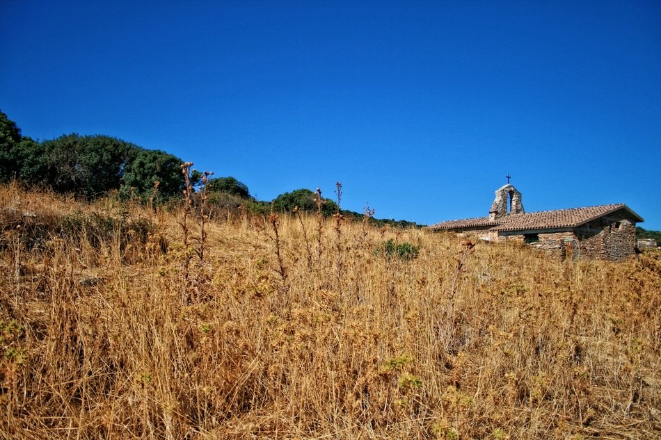 old hut in Sardinia, Italy