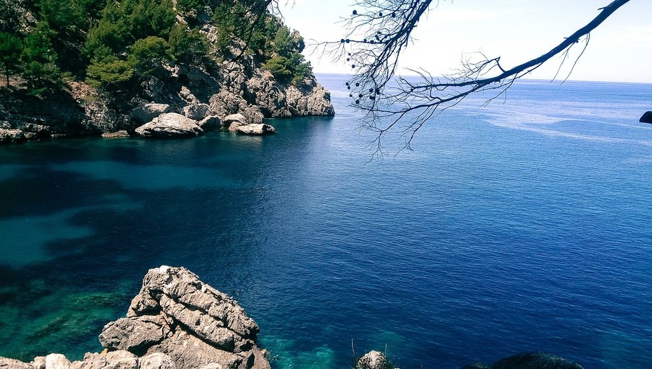 blue sea of mallorca