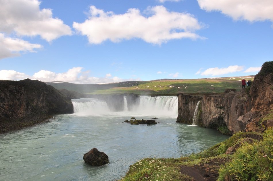 Waterfall Lan, Iceland