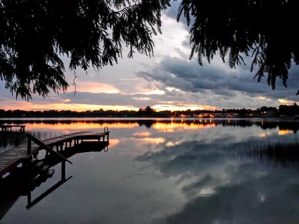 Landscape of the Lake in Florida