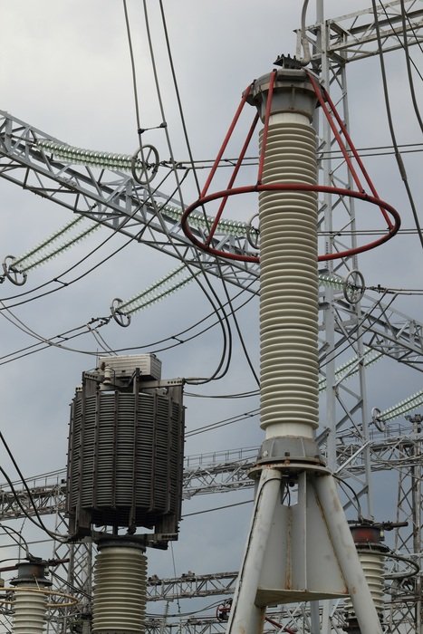 high voltage station in Ignalina