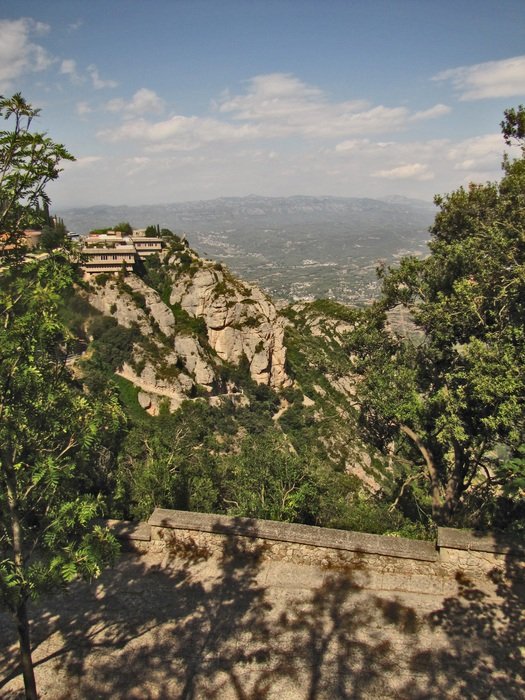 panorama of mountains in Spain