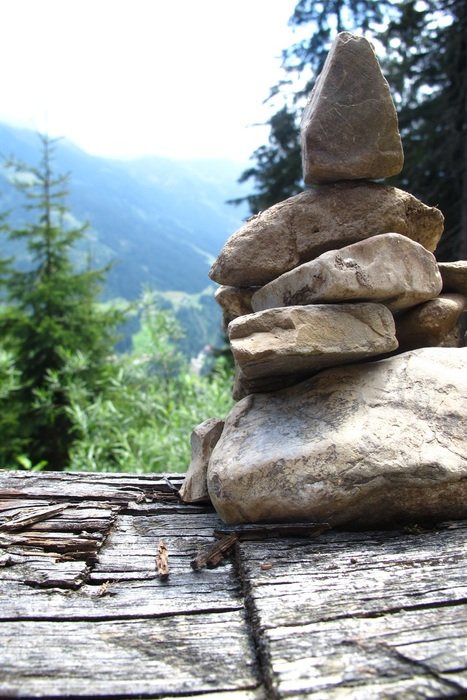 stone hill in Austria
