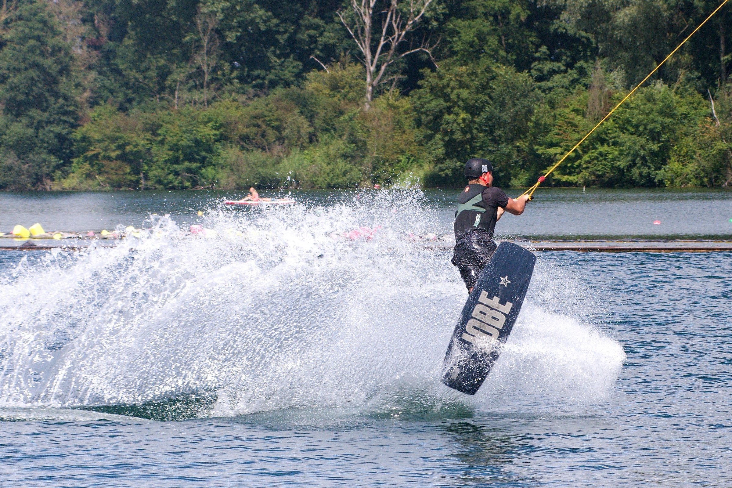 Wakeboarding on the lake free image download