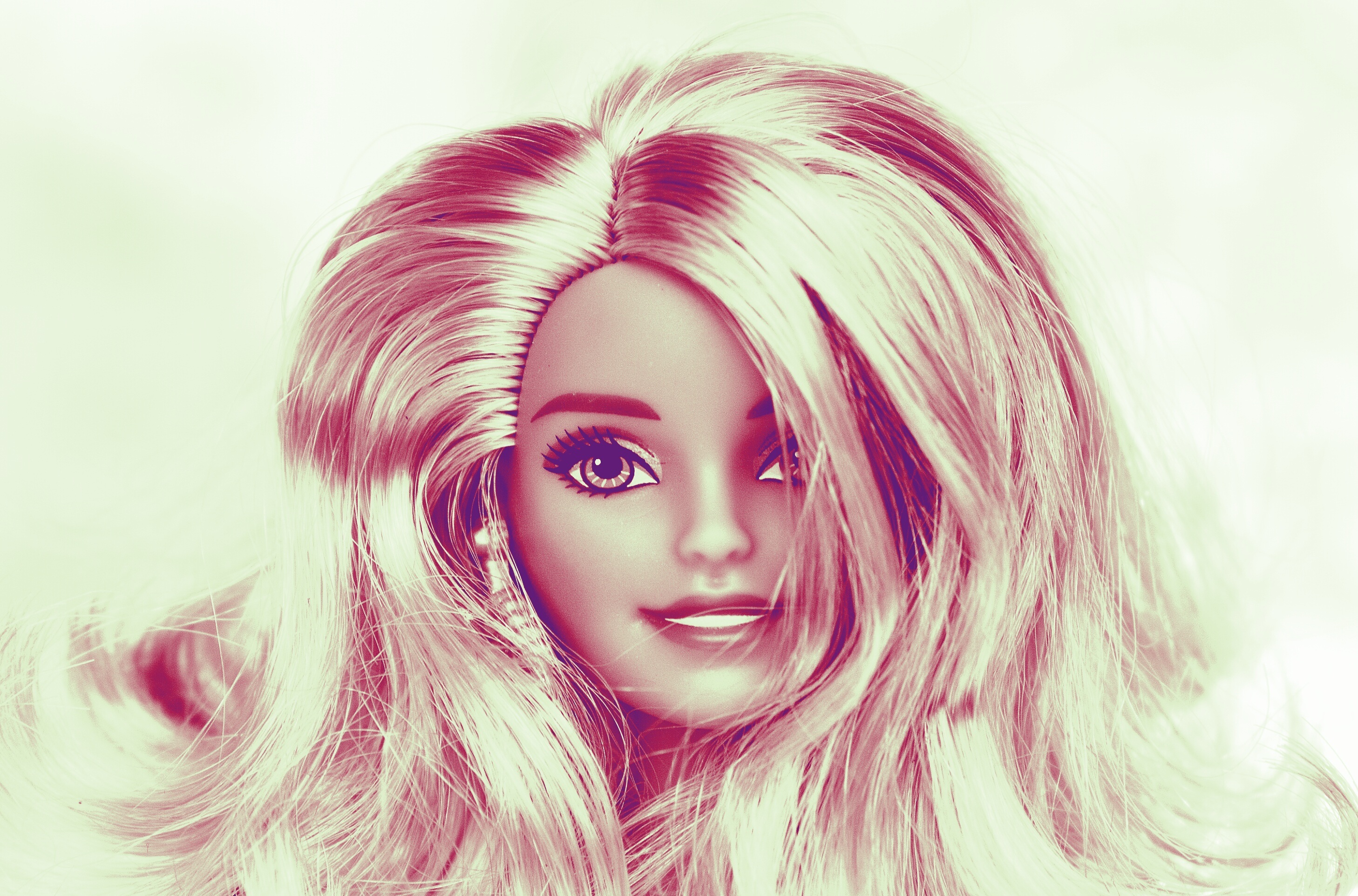 beautiful barbie face