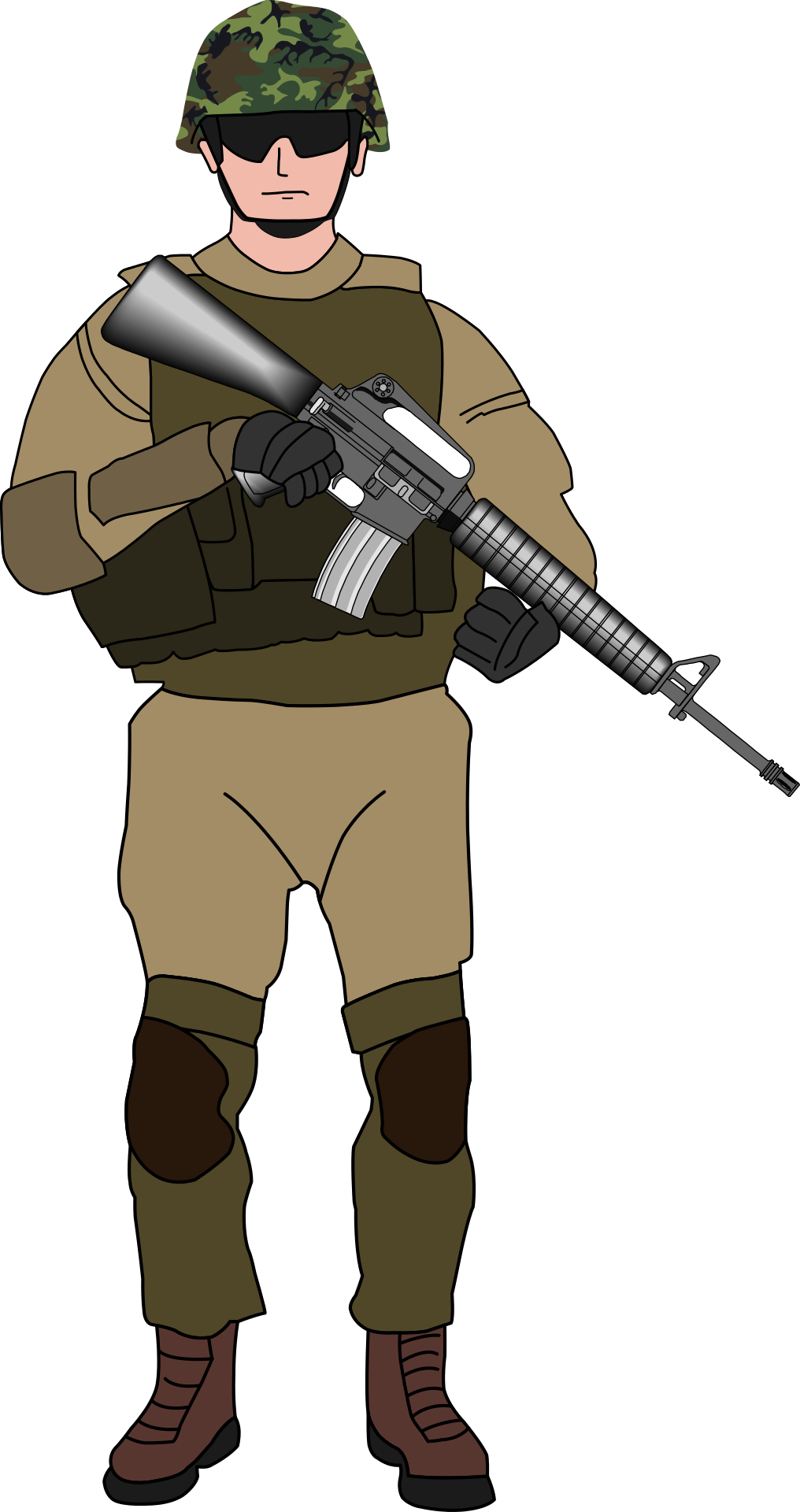 Army man drawing free image download
