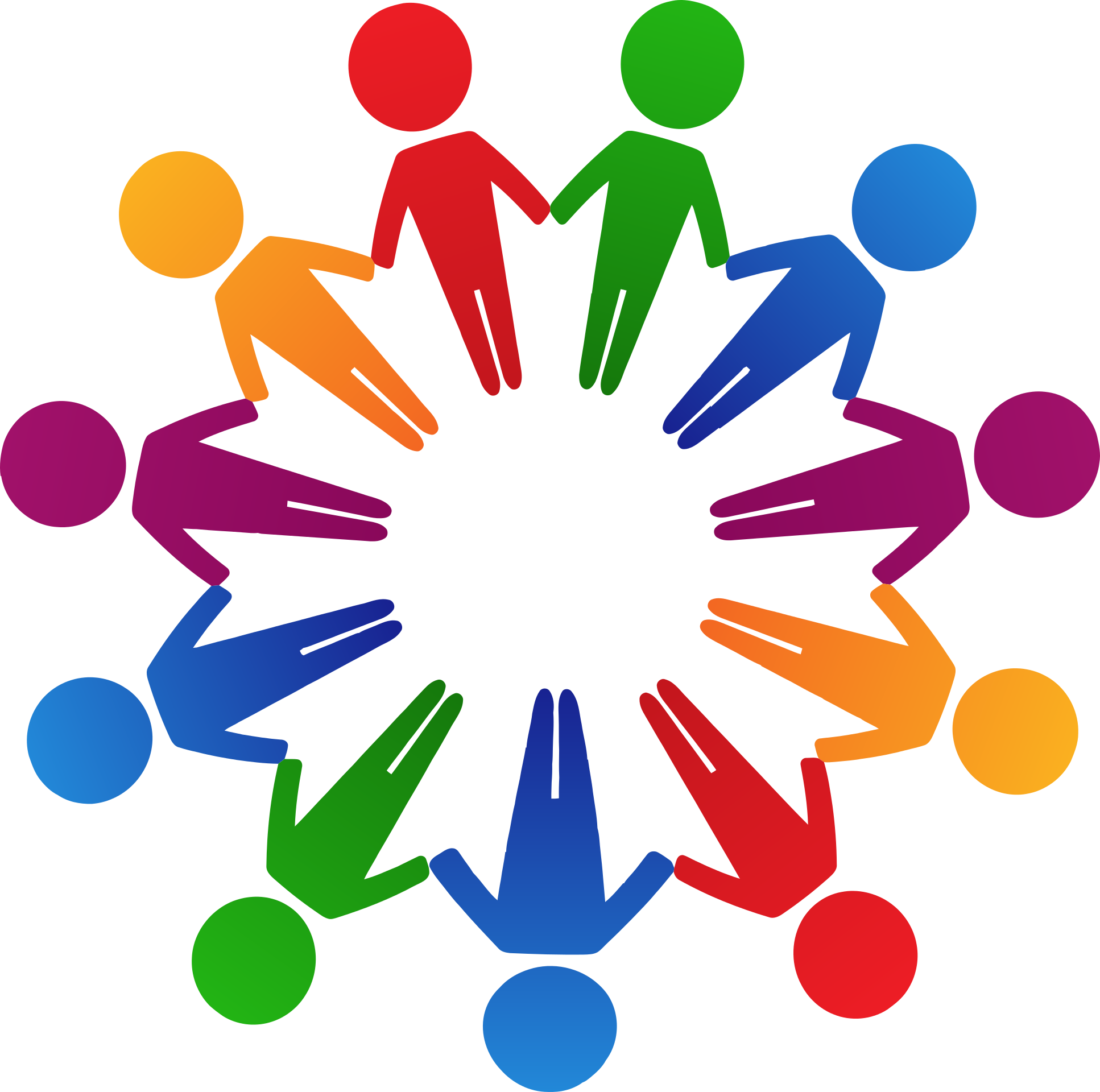 Circle Of Cooperation Clipart Free Image