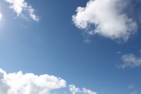 blue summer sky