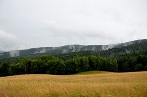 Landscape of beskid