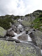 Mountain Rysy in the High Tatras