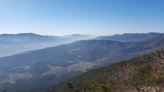 distant view of yangsan