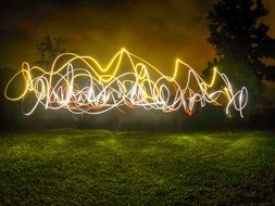 unmatched Light Painting