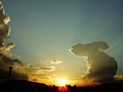 picturesque and pretty Clouds
