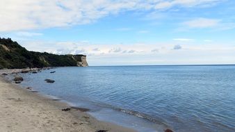 sand and rocks on the coast of the Baltic Sea