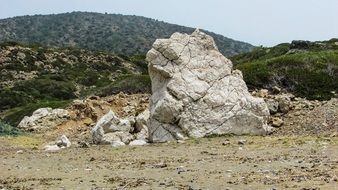 rocks in Akamas peninsula