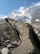 Beautiful Macugnaga mountain