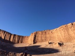 spectacular photo of brown mountains under the sun