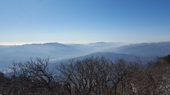panoramic view of jinshan village
